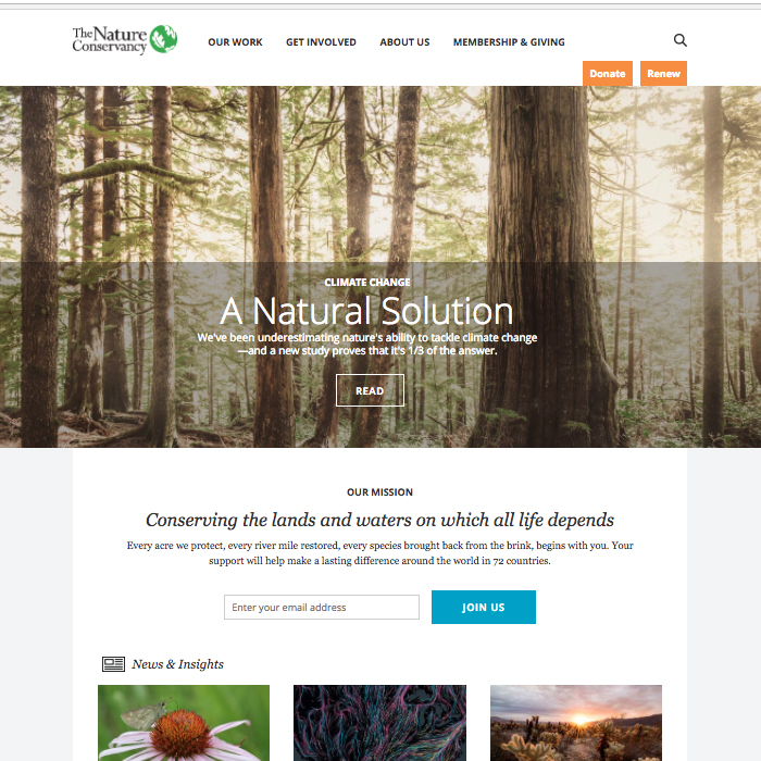 The Nature Conservatory Link