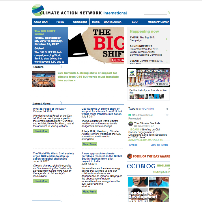 Climate Action Network Link